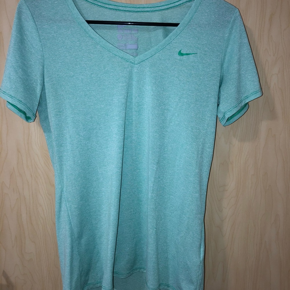 Green Nike Athletic Top